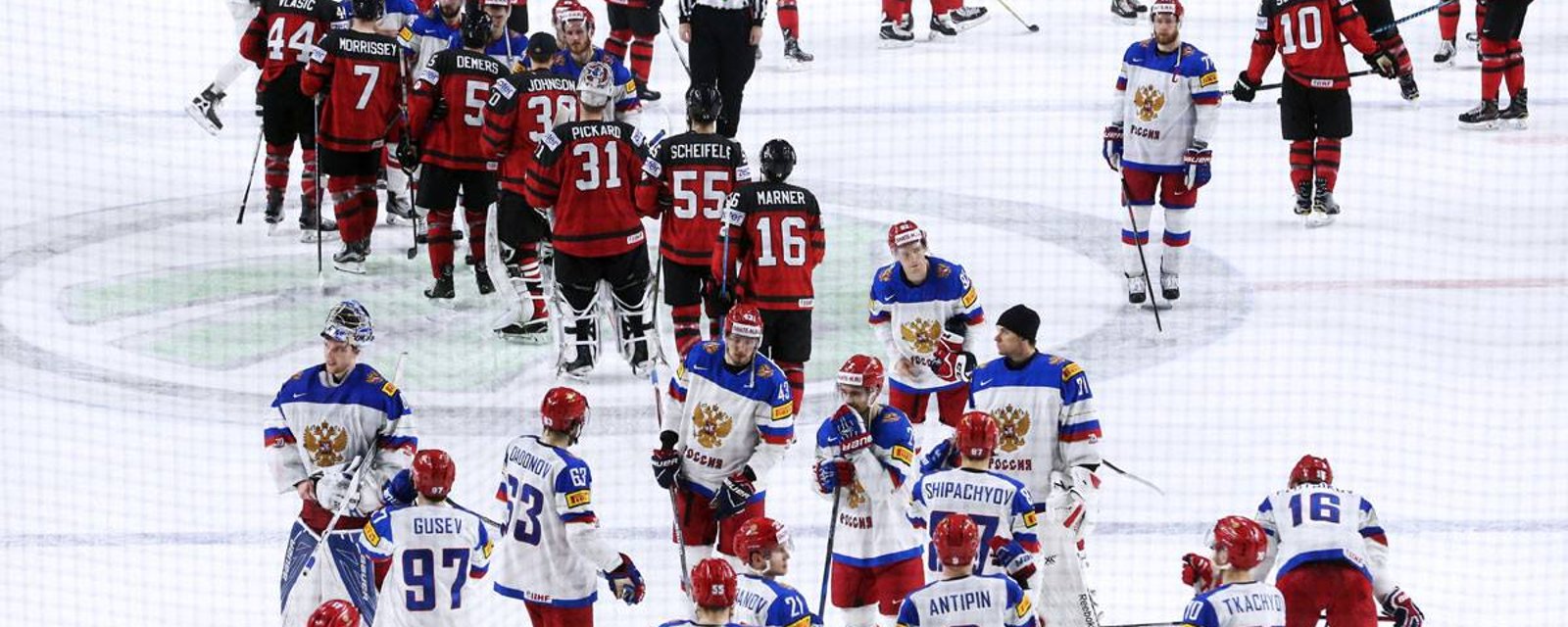 Team Canada makes a unique offer to Team Russia