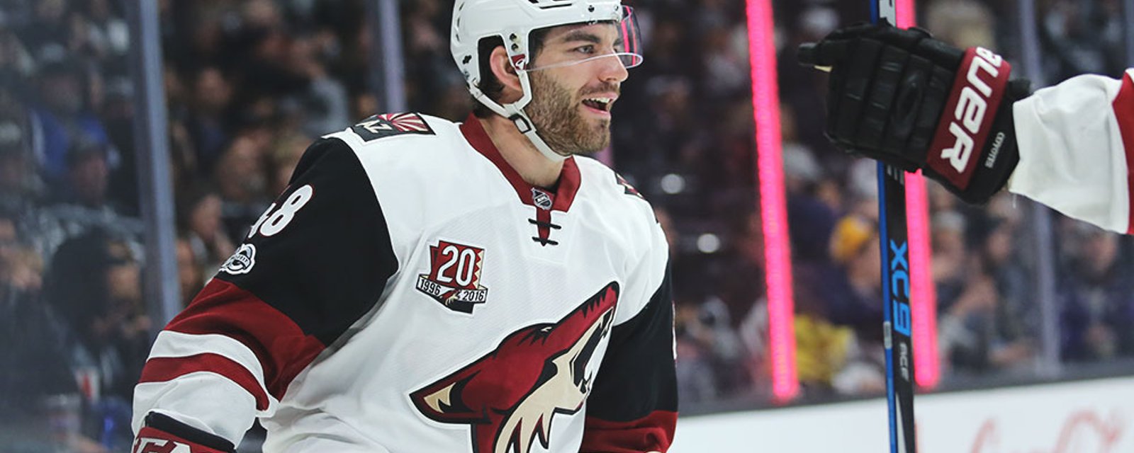 Coyotes forward avoids arbitration and signs two year deal