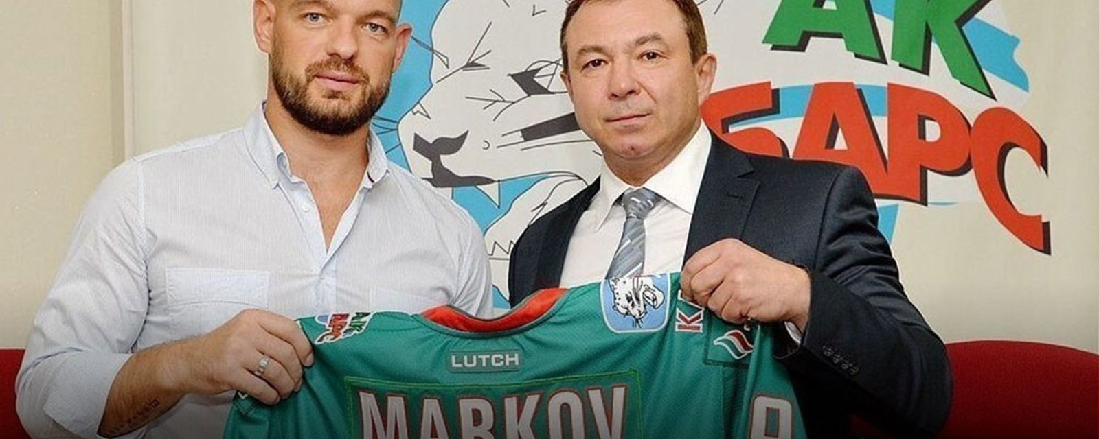Official: Markov signs in KHL