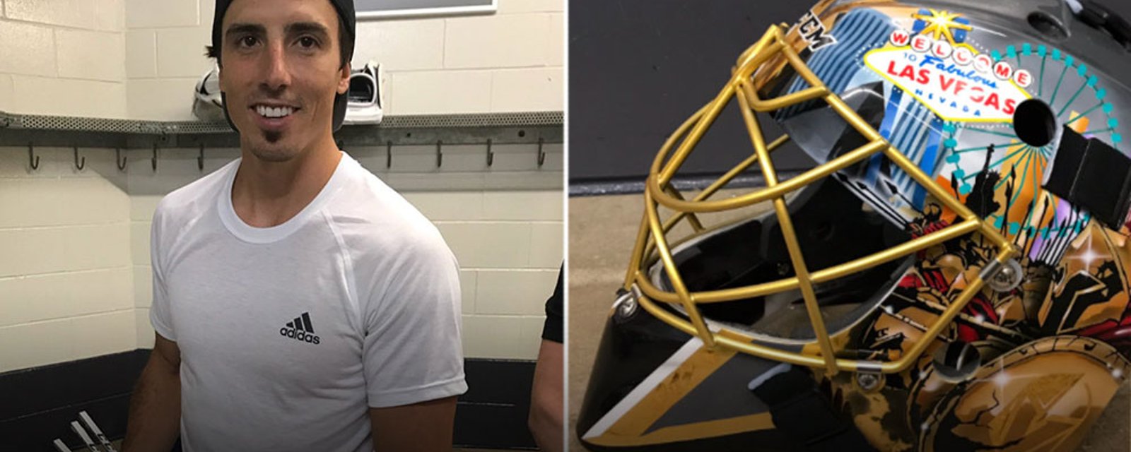 Must See: Fleury’s new Golden Knights mask