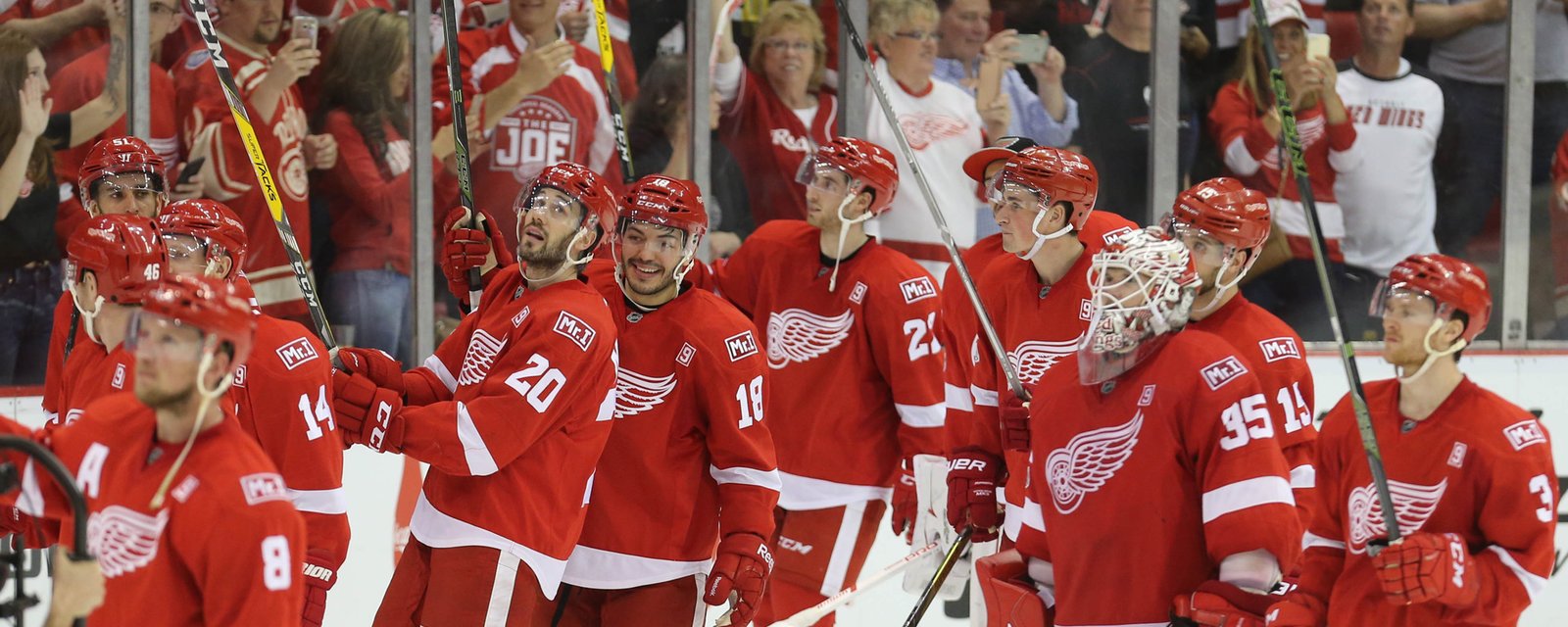 Red Wings furious about the use of their logo
