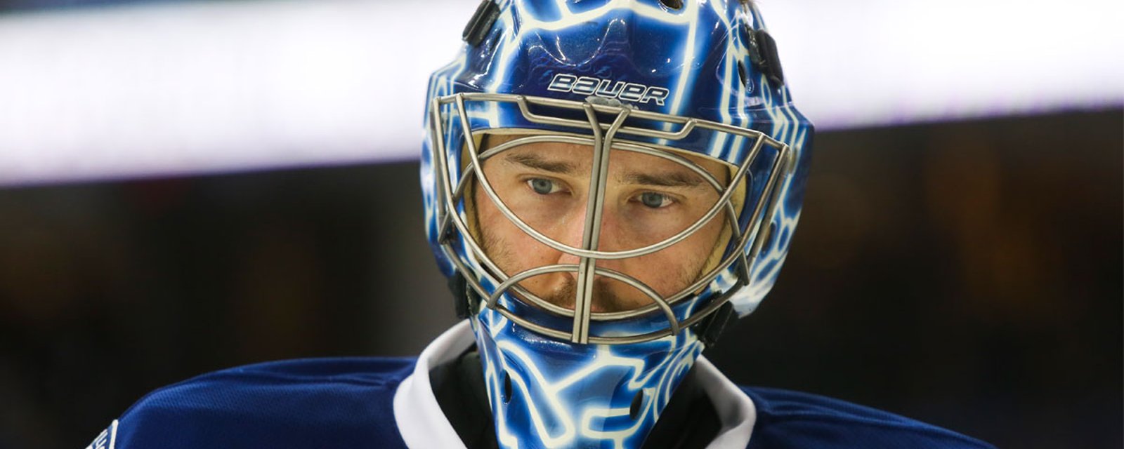 Must see: a unique new mask for Ben Bishop! 