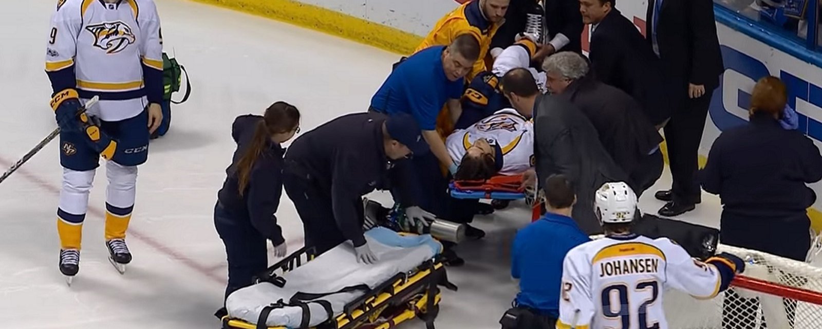 Minor update on Fiala after gruesome injury in Game 1.