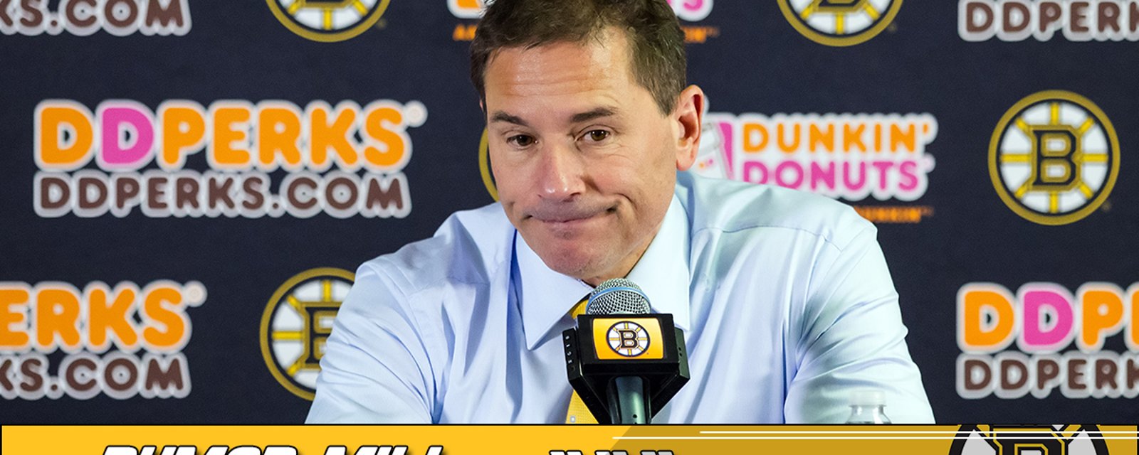 RUMOUR:  Bruins to announce coaching staff changes