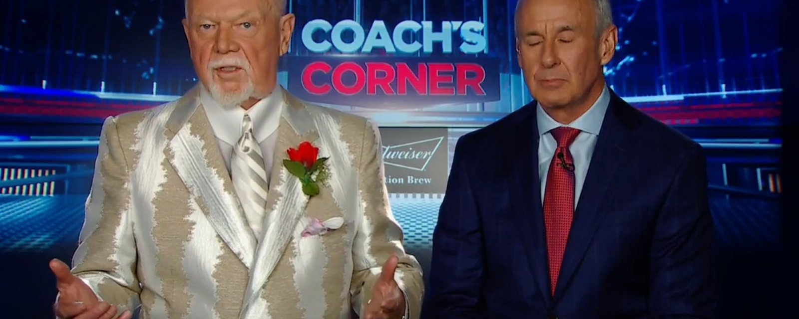 Don Cherry goes off the the Sidney Crosby incident. 