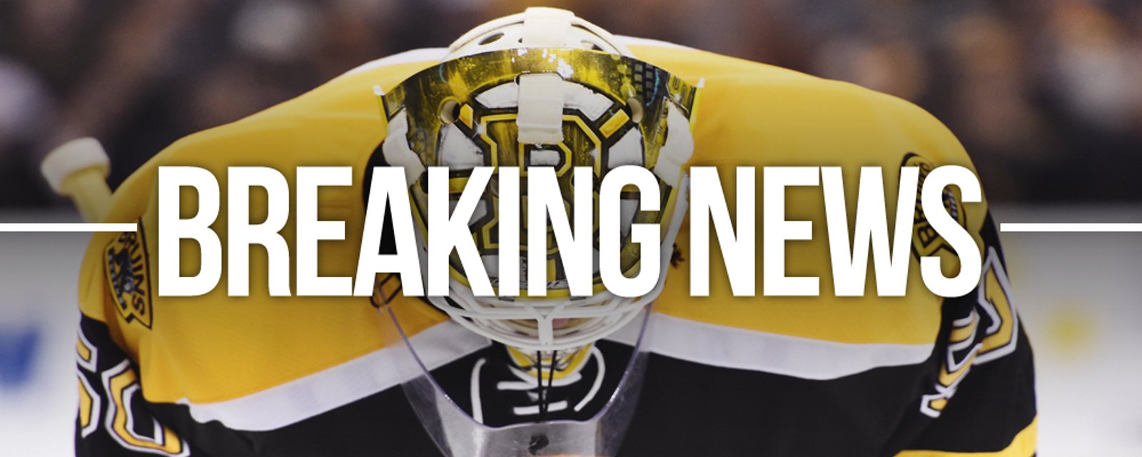 BREAKING: 32-year-old veteran goaltender inks a 3-years deal.