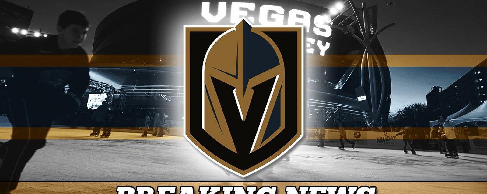 Breaking: The Golden Knights have signed a new player!