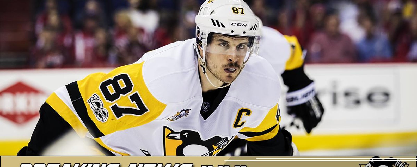 CLEAR sign Sidney Crosby will play tonight? 