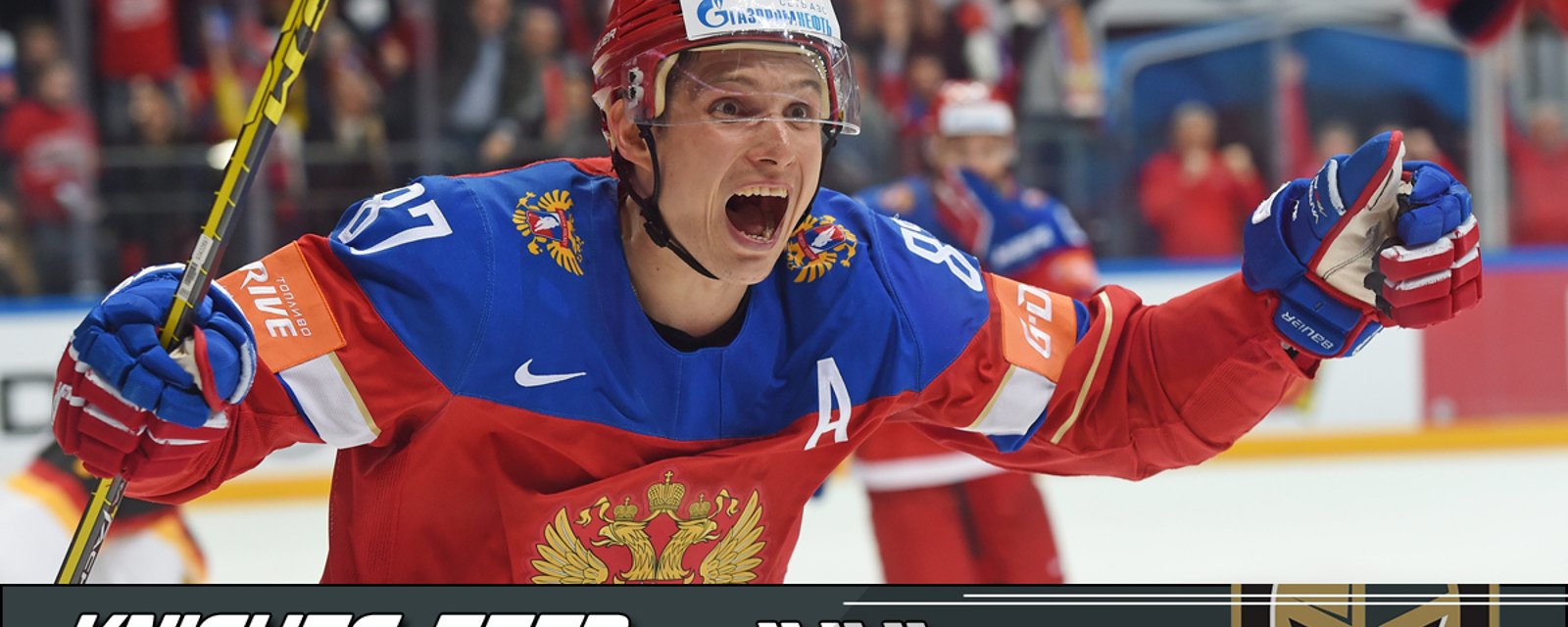 Golden Knights center player EXPLODES in Russia's victory!
