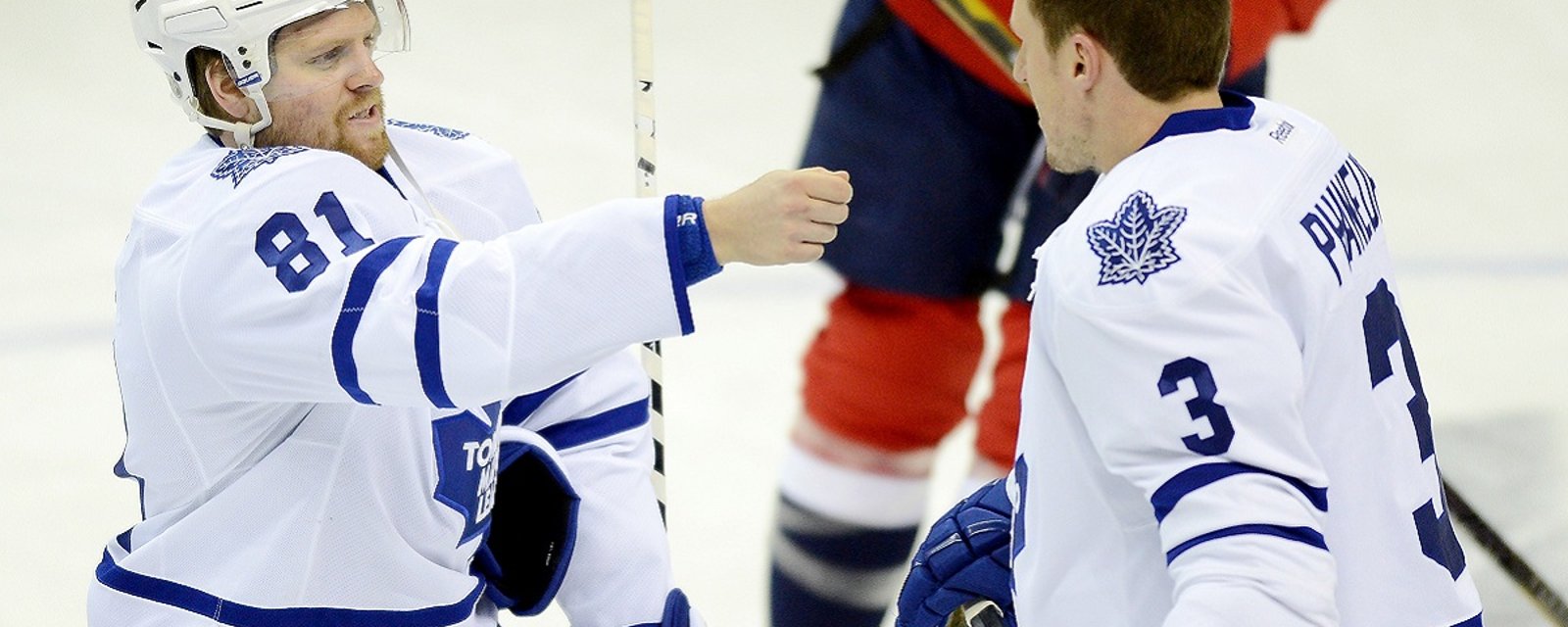 Dion Phaneuf sends a strong warning to former teammate Phil Kessel.