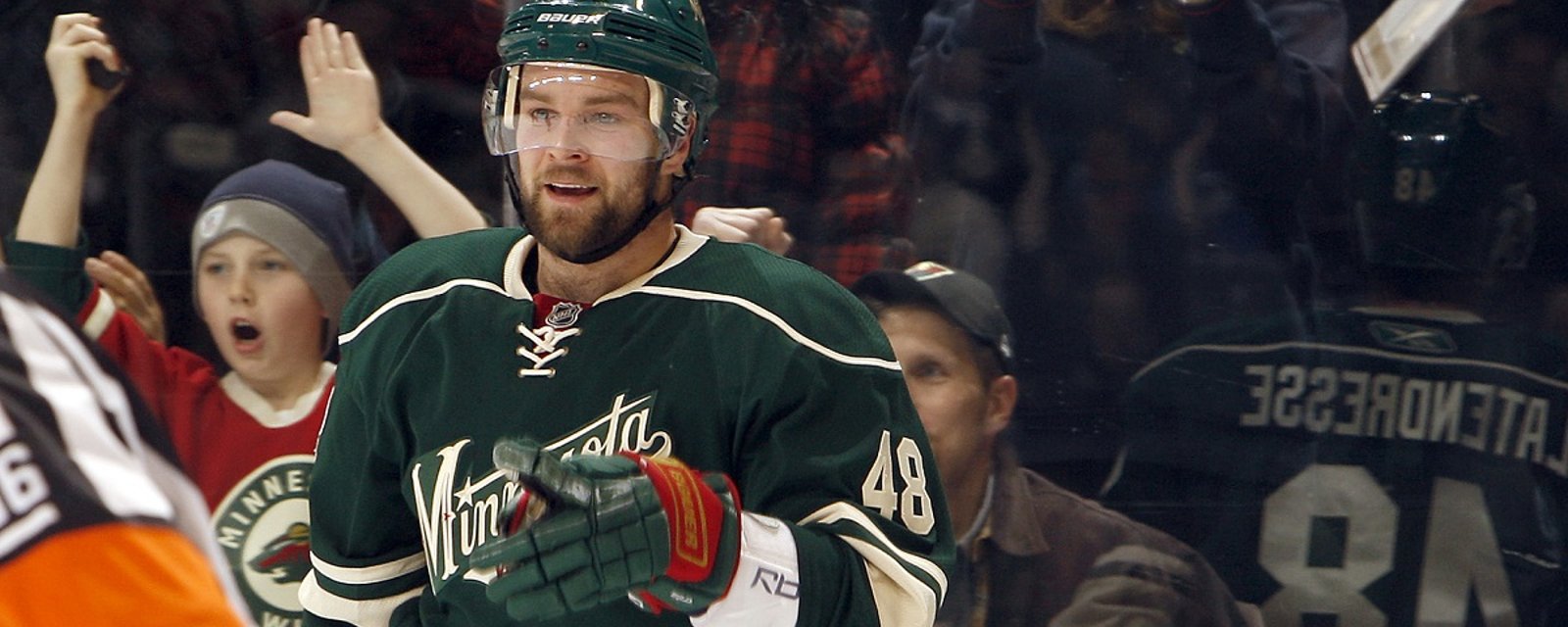 Former Wild forward becomes youngest player to join concussion lawsuit against the NHL.