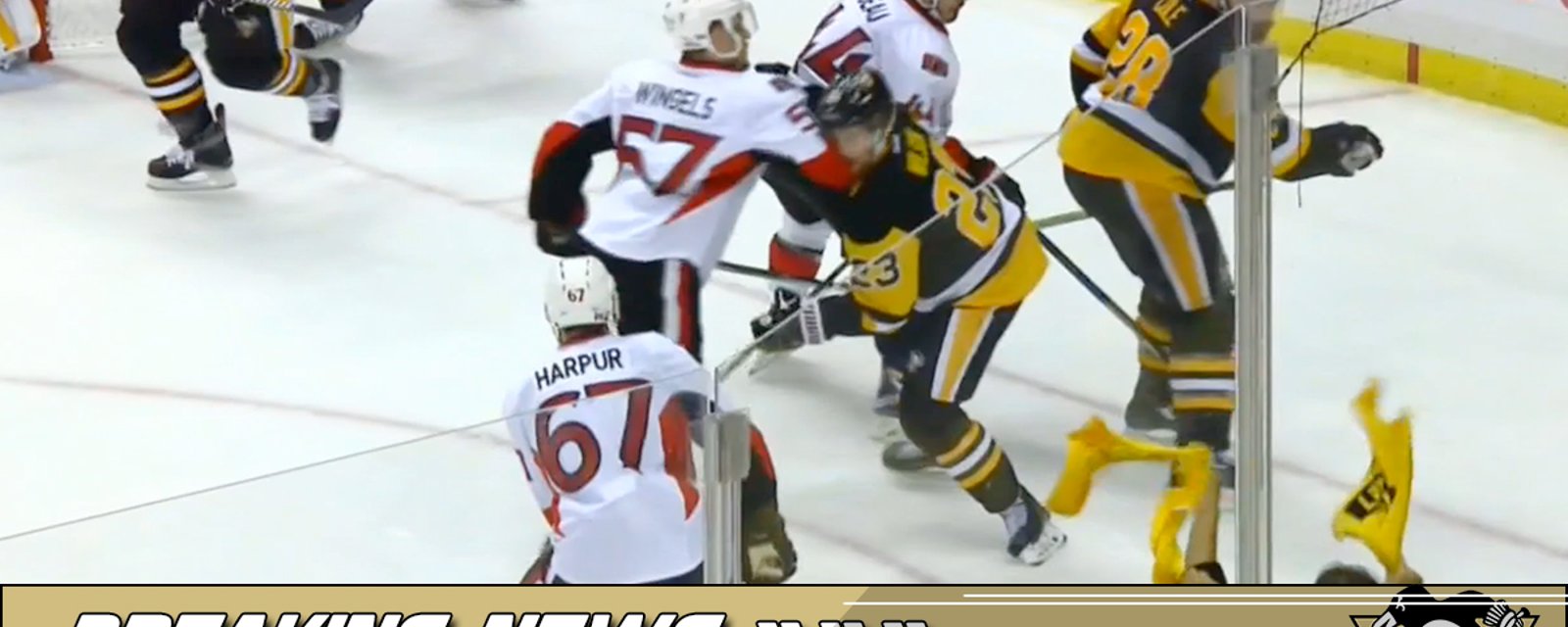 Breaking: NHL ignores blatant head shot from Pens/Sens game 5