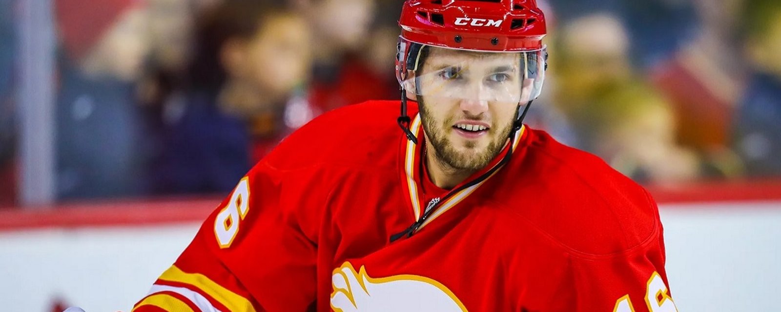 Report: Flames forward rumored to be leaving the NHL.