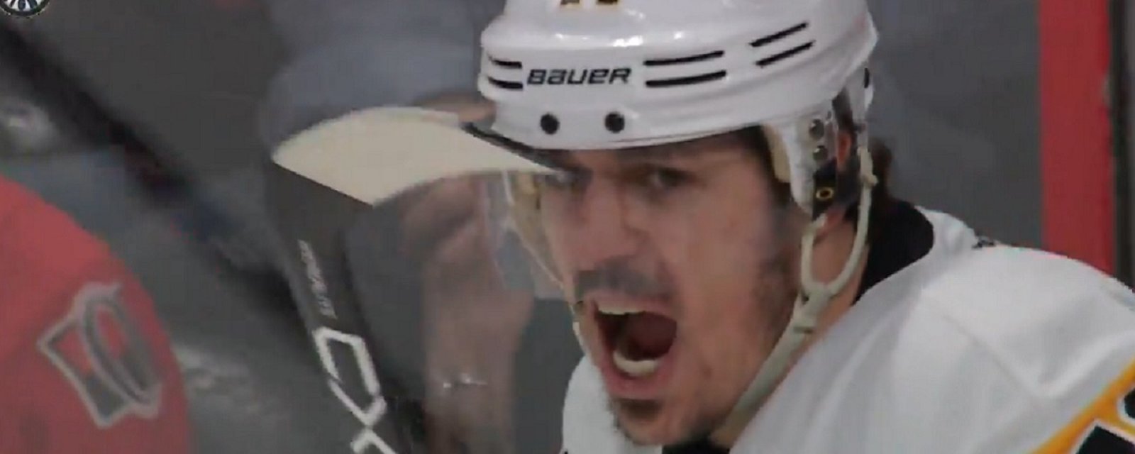 Malkin wins the faceoff, the battle, the rebound, and he scores!