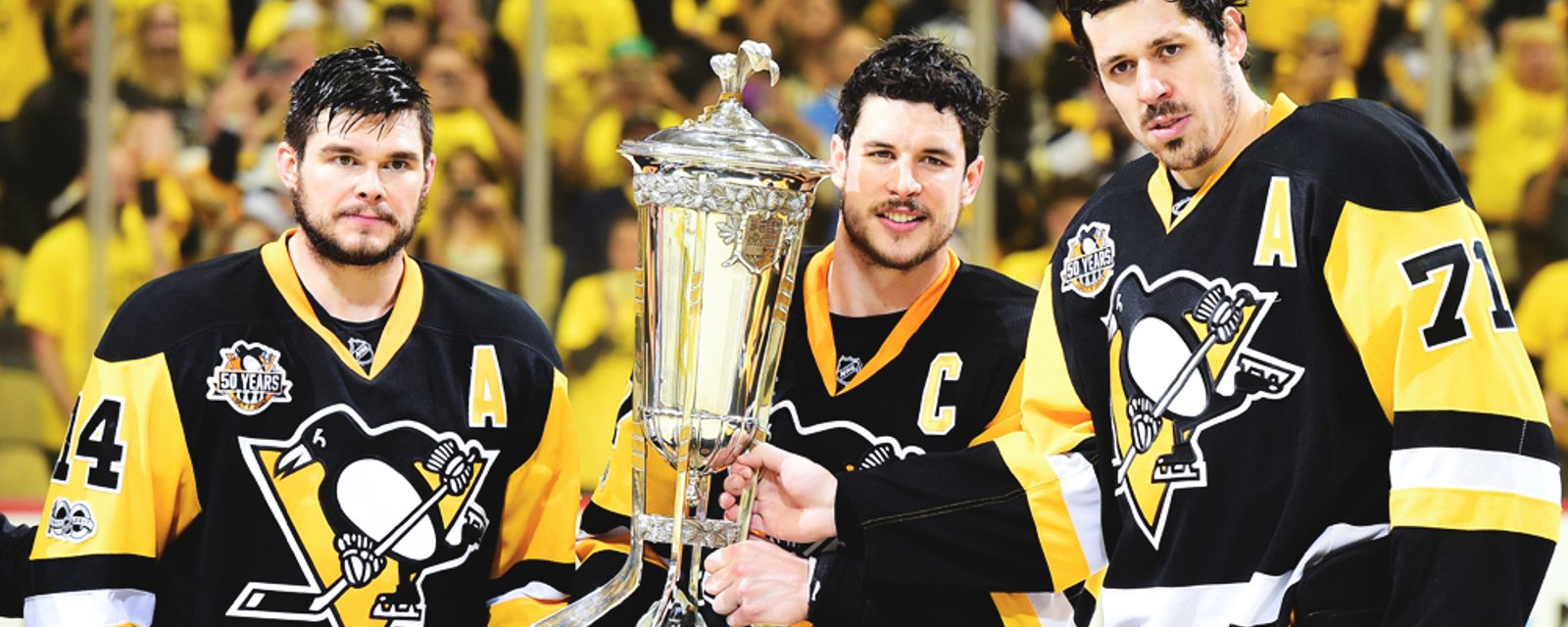Coach Sullivan and Sidney Crosby were both mic'd for Game Seven.