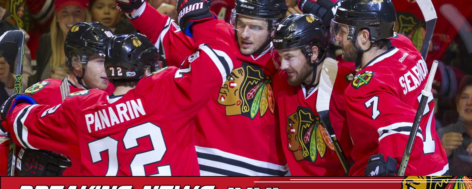 Breaking: Chicago Blackhawks defenseman has signed a 1-year extension.