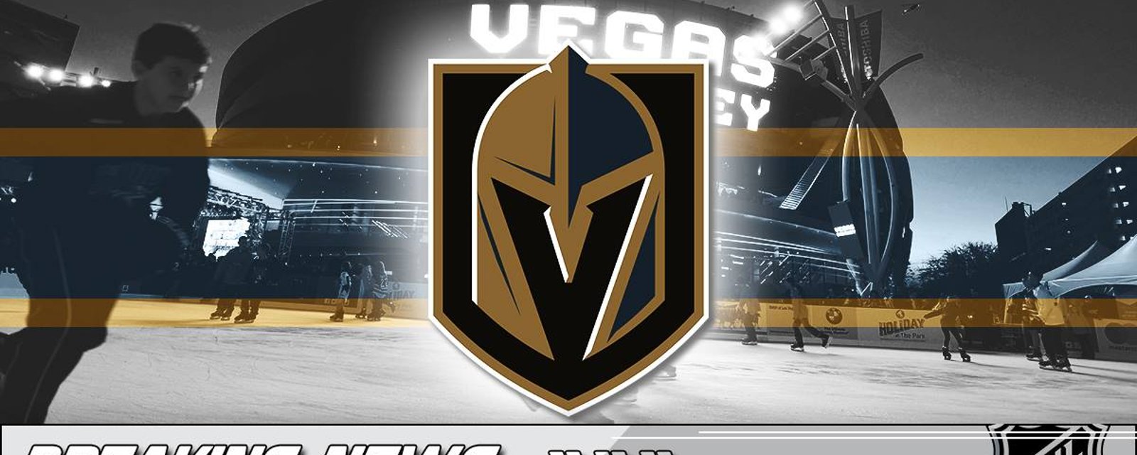 Breaking: Golden Knights have signed a third player! 