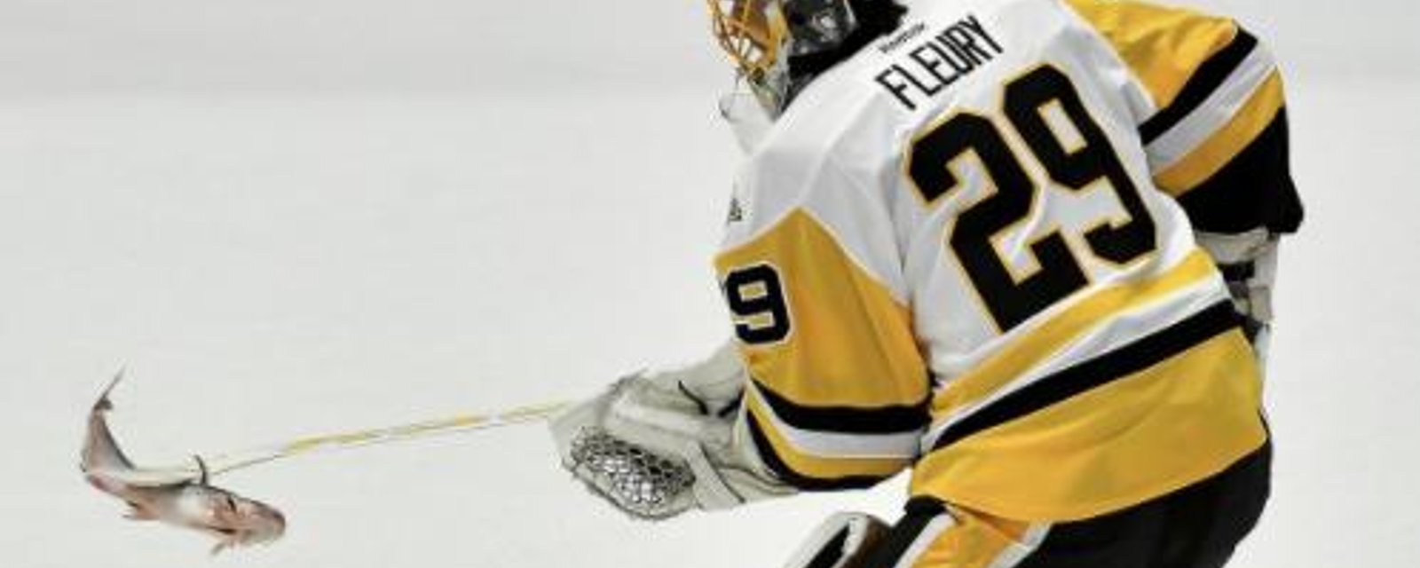 Fleury is forced to go fishing tonight! 