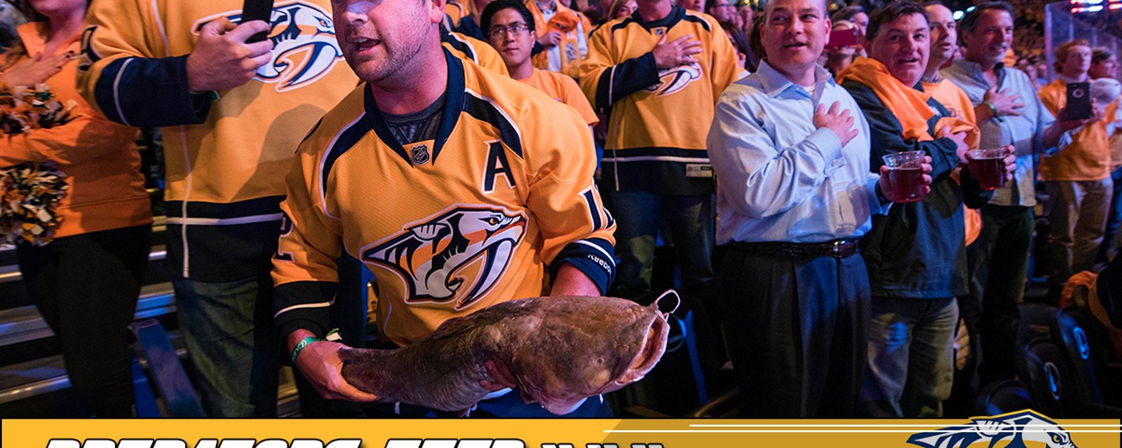 Gotta See It: NHL legend goes swimming for catfish in Nashville