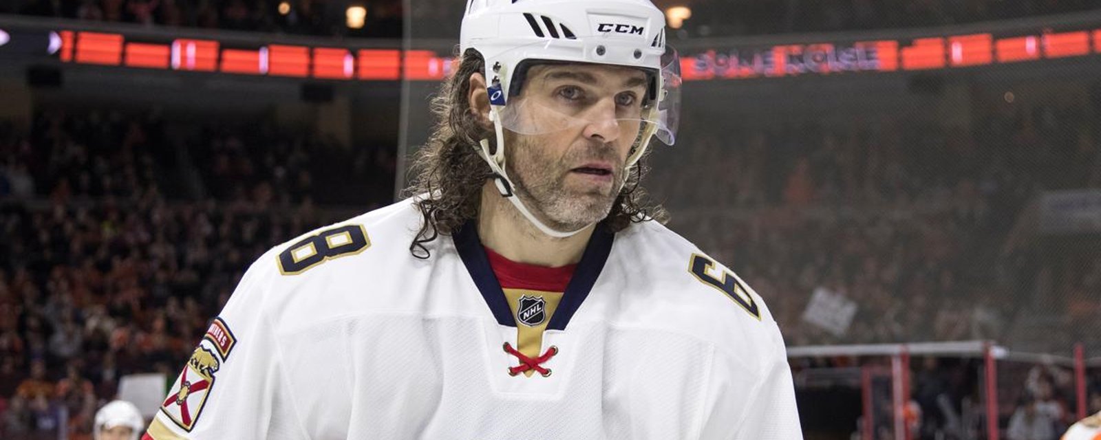 Uncertainty remains about Jagr's future in Florida. 