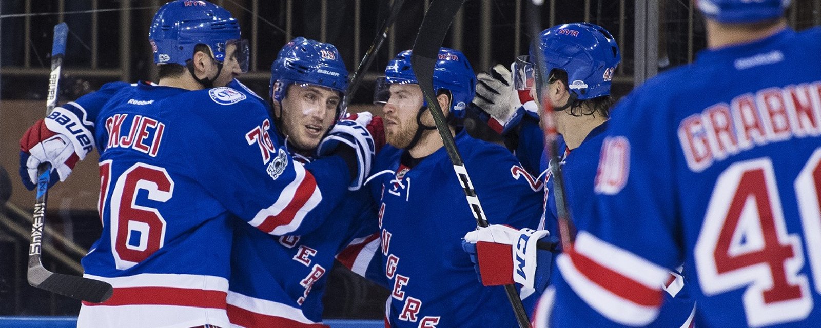 Rangers forward will miss several months after surgery. 