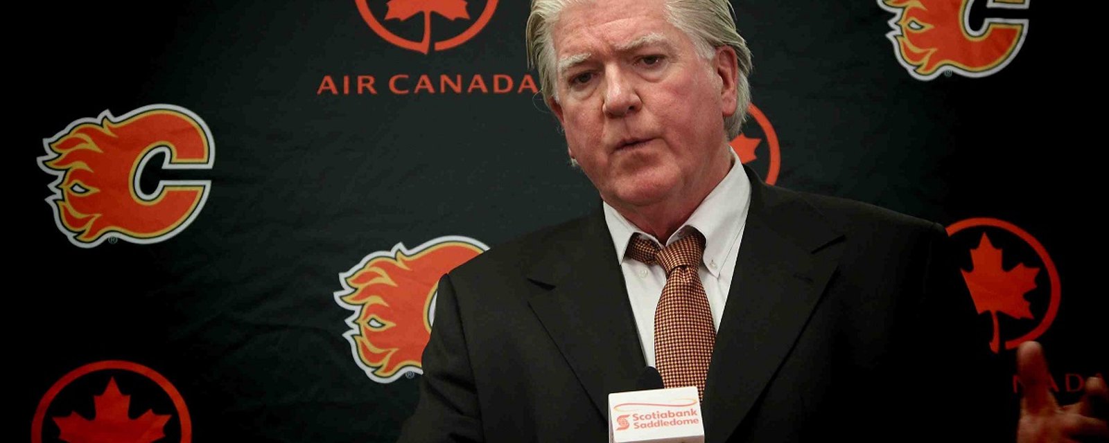 Flames respond after controversial comments from Brian Burke today.