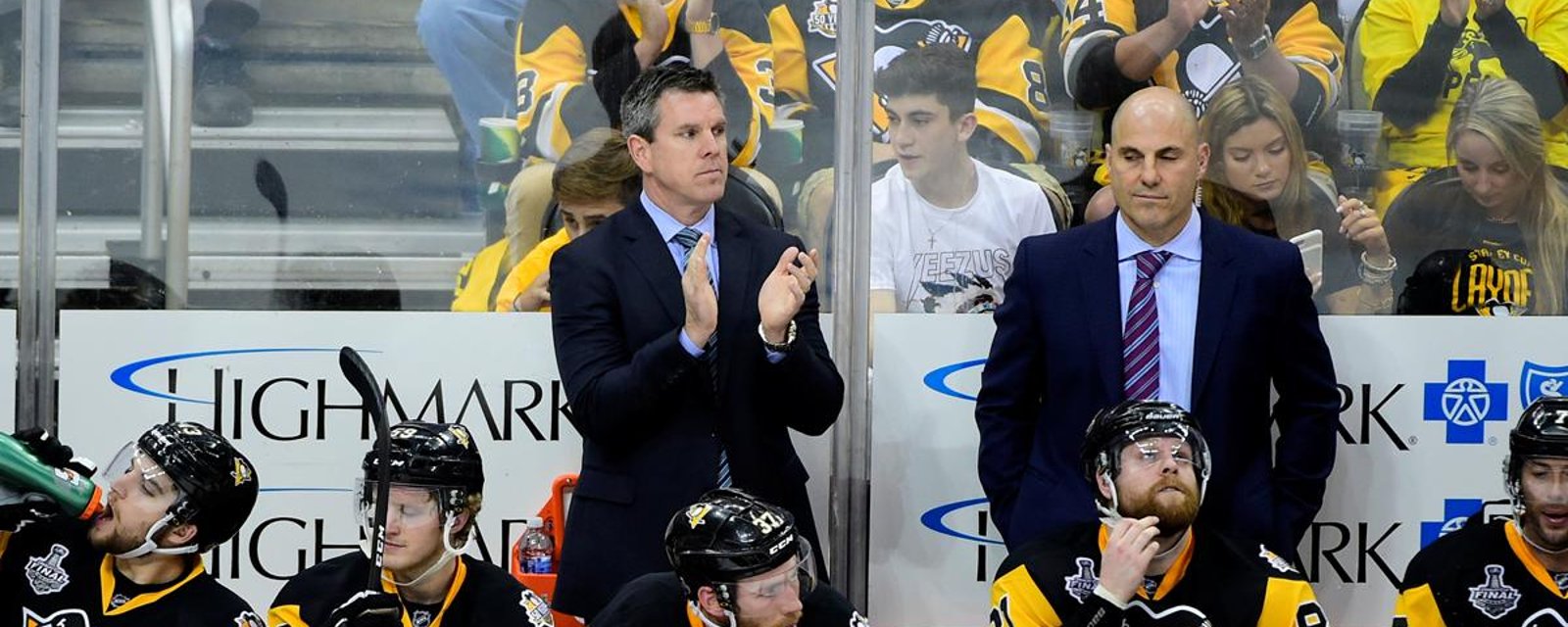 Pens' coach has immense compliment for veteran player. 