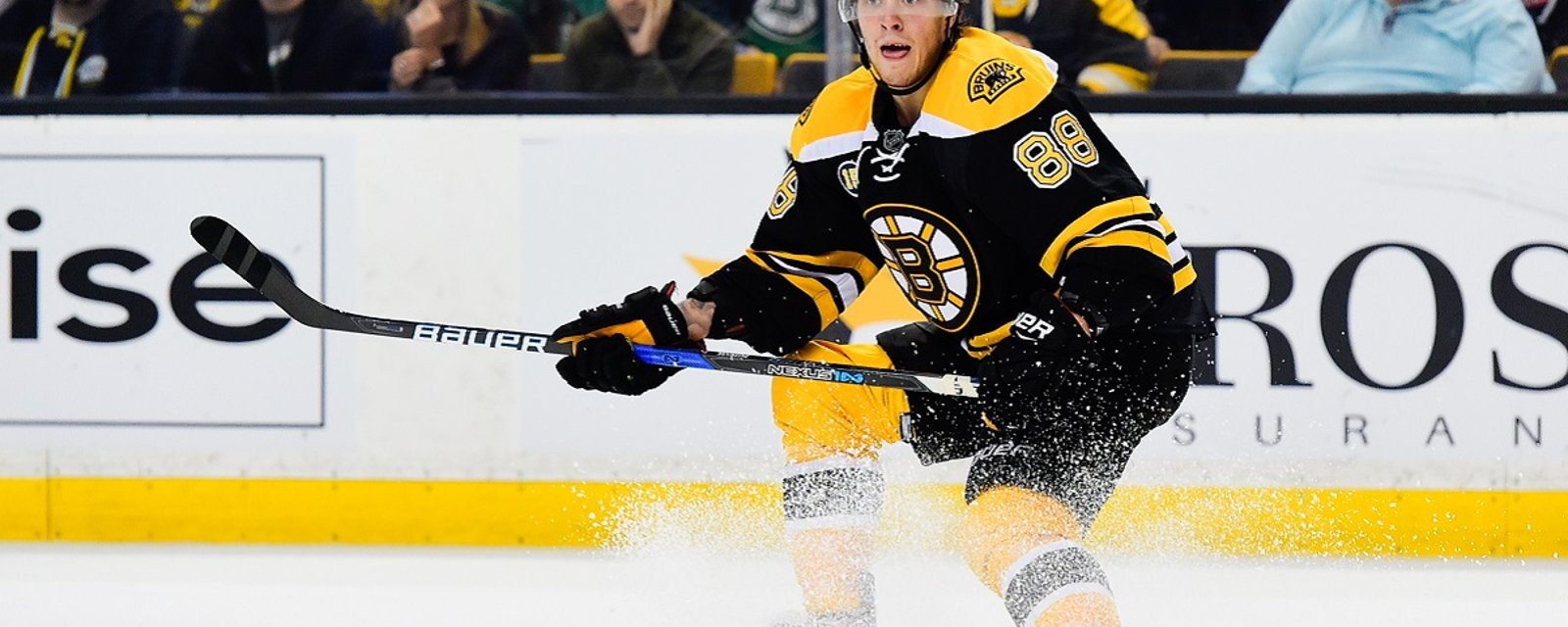 Report: Bruins have made Pastrnak a very large offer. 