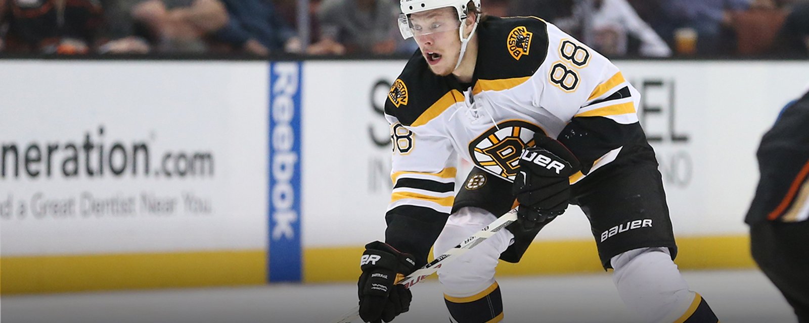 Report: Pastrnak unhappy with Bruins negotiations