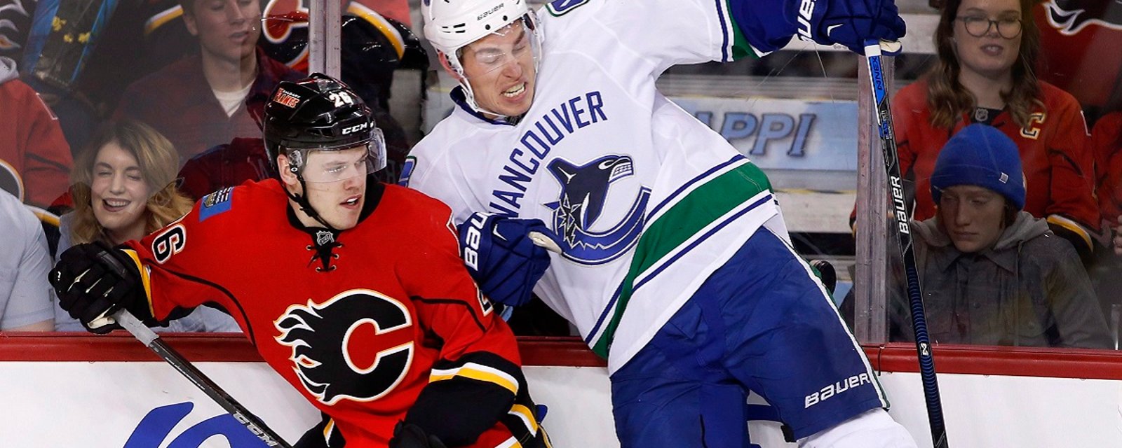 Report: Flames sign young defenseman to a new contract on Tuesday.