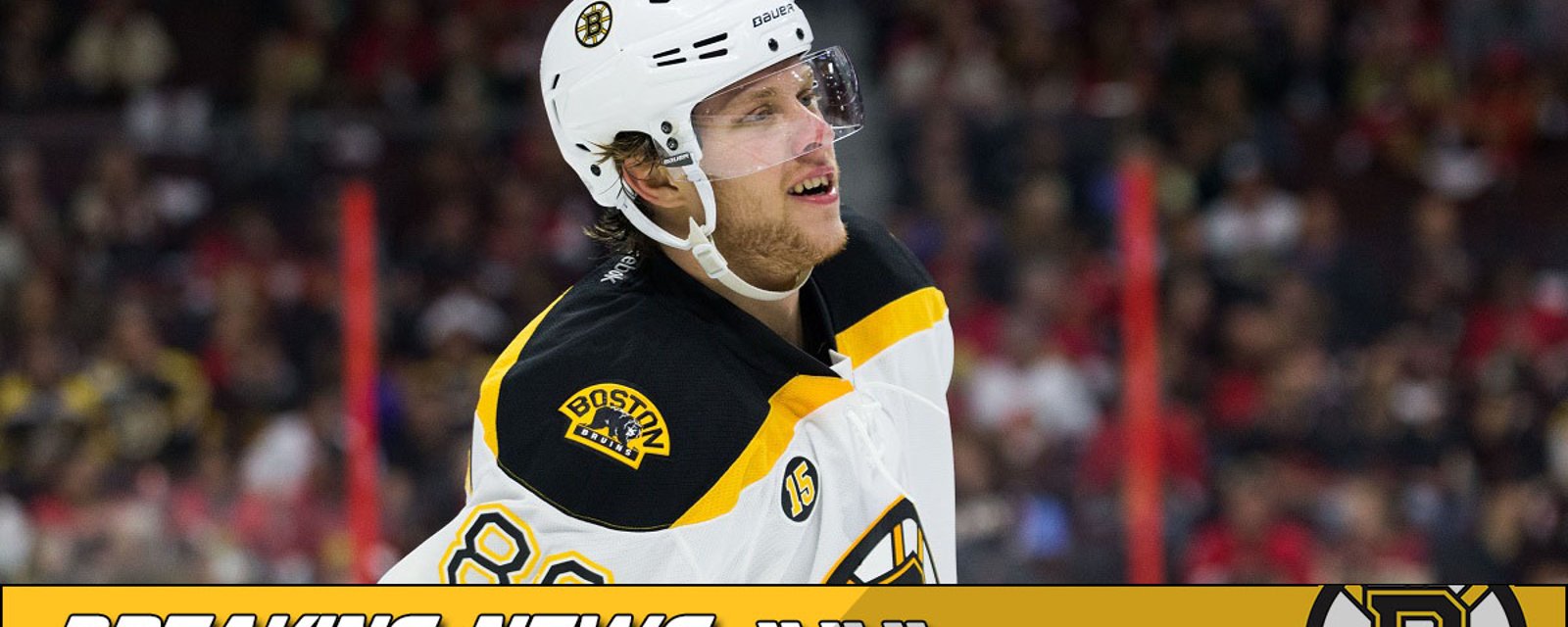 Breaking: Shocking update from the agent for David Pastrnak.