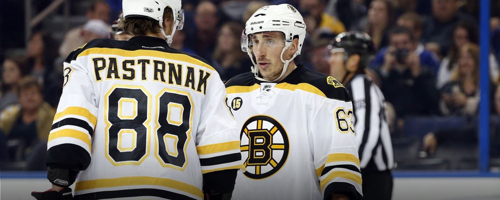 Report: Bruins’ Marchand weighs in on Pastrnak negotiations
