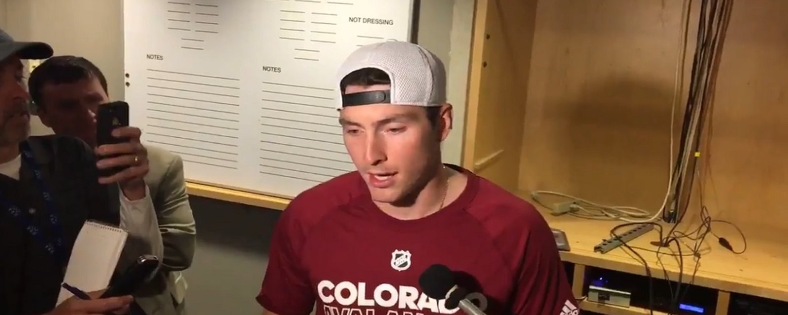 Matt Duchene drops on bombshell in first public comments to the media!
