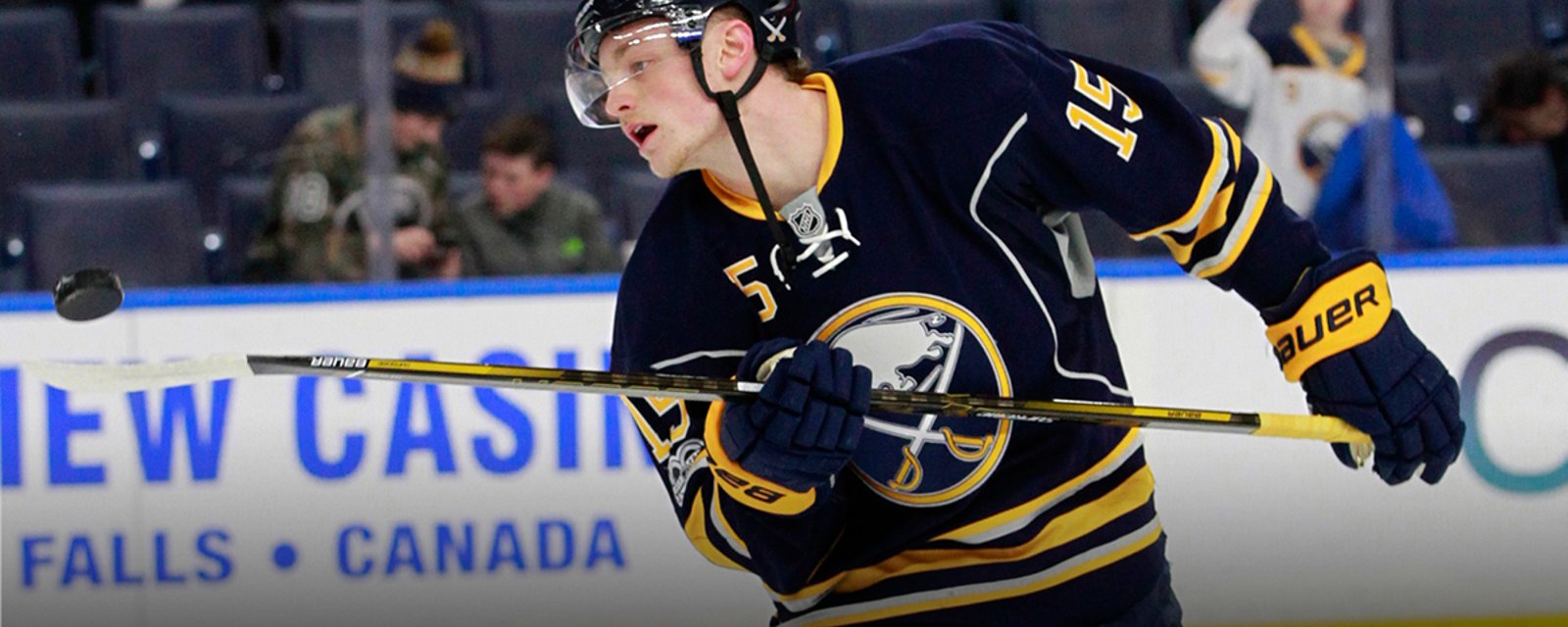 Eichel slams his own team on first day of camp! 