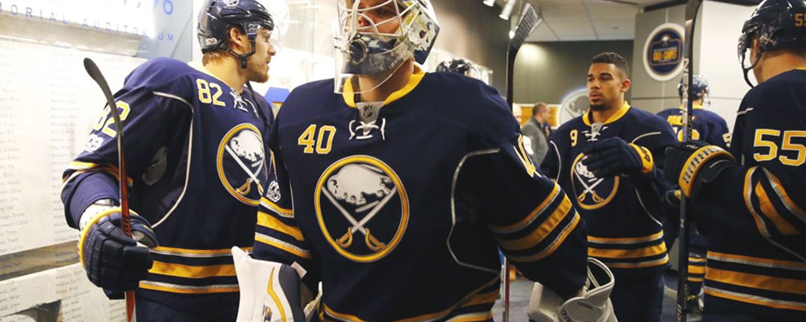 Lehner admits he didn't want to return with the Sabres!