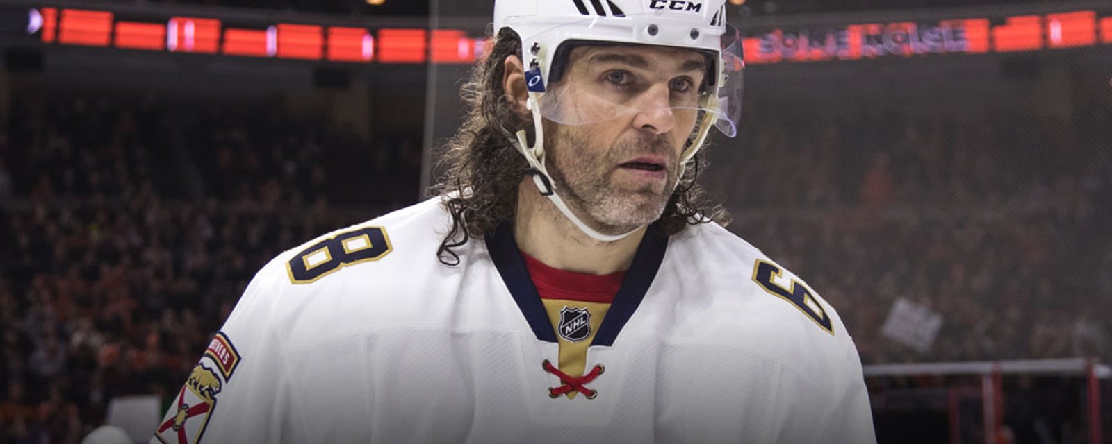 Breaking: HUGE announcement on Jagr from his agent