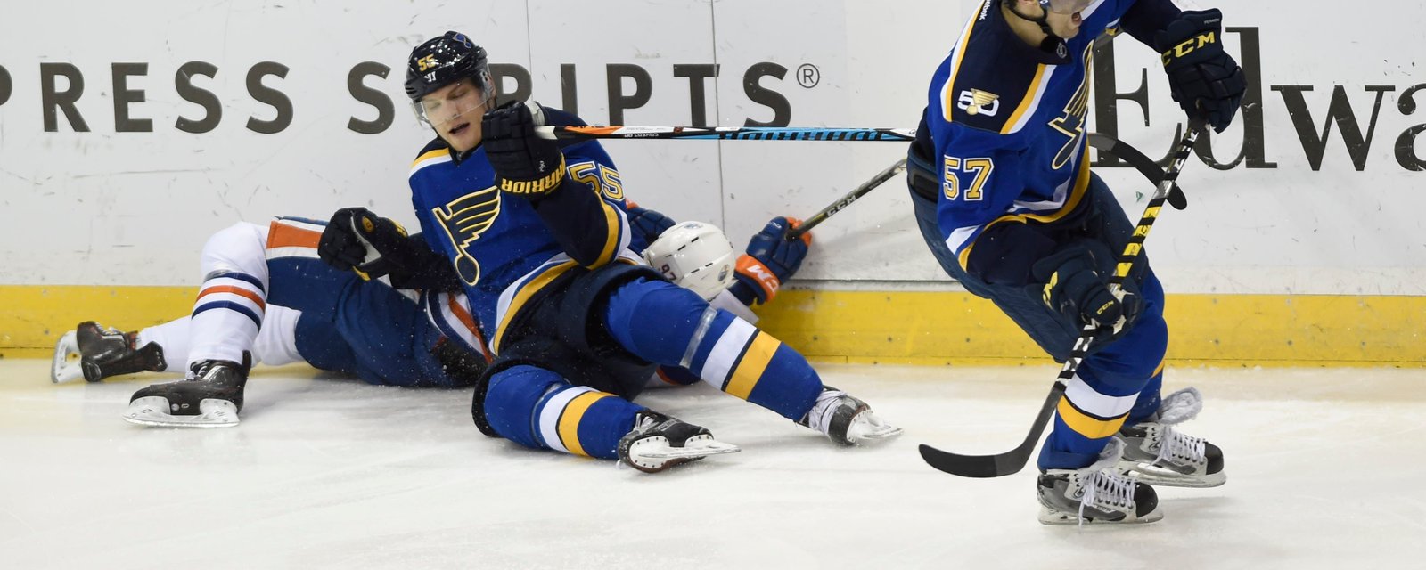 Recently Acquired Blues forward out for 5-6 months with injury