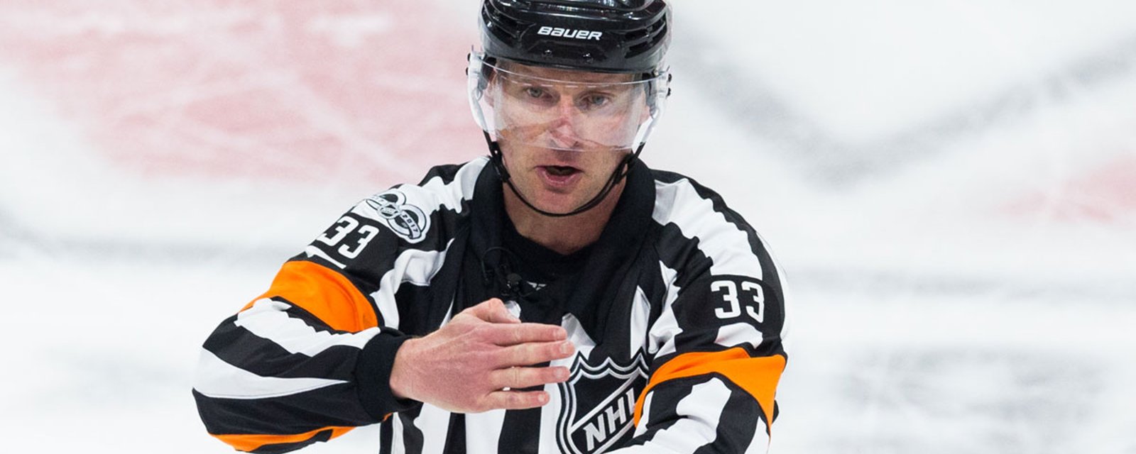 Must see: NHL star player gets publicly scolded by referee