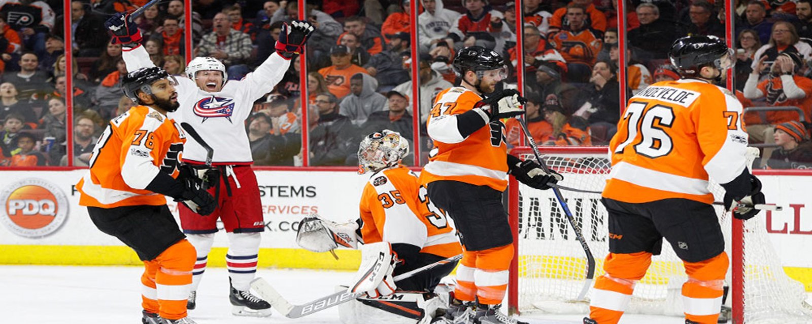 Report: Flyers' rookie has been giving Andrew MacDonald directions