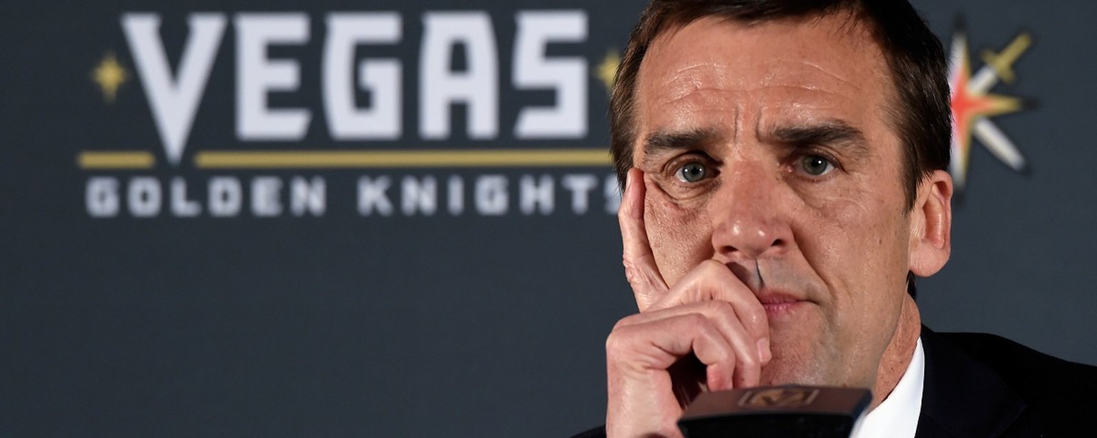 Report: Golden Knights sign big 19-year-old to his first NHL contract.