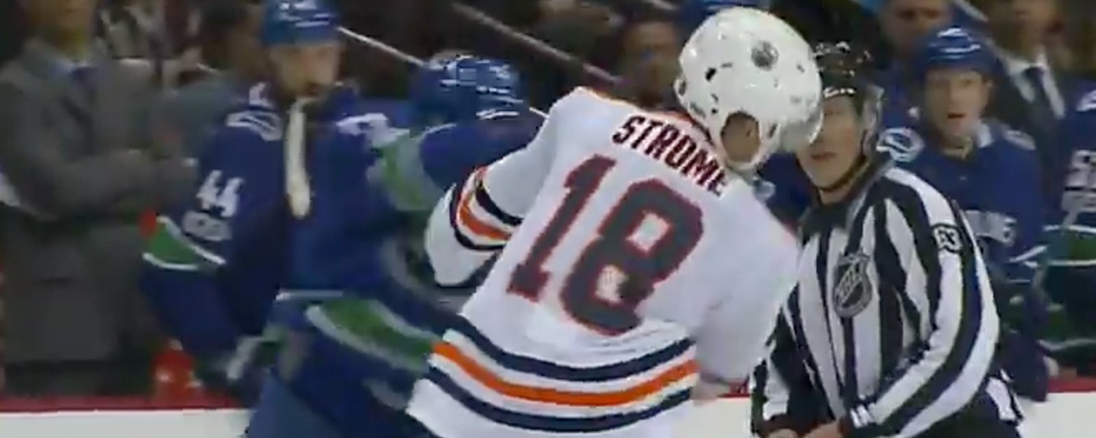 Must See: Stecher and Strome throw down on Saturday night!