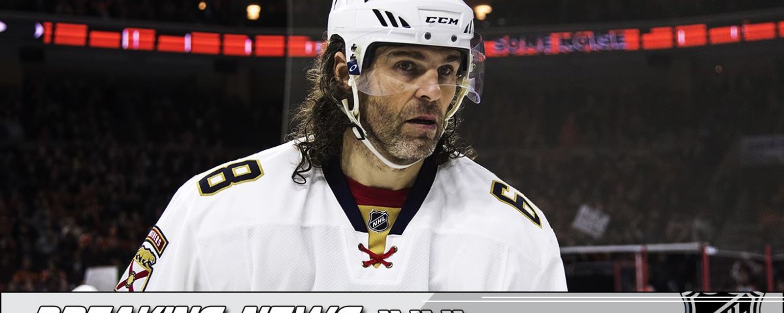 Breaking: Big update on Jagr's debut with the Flames.