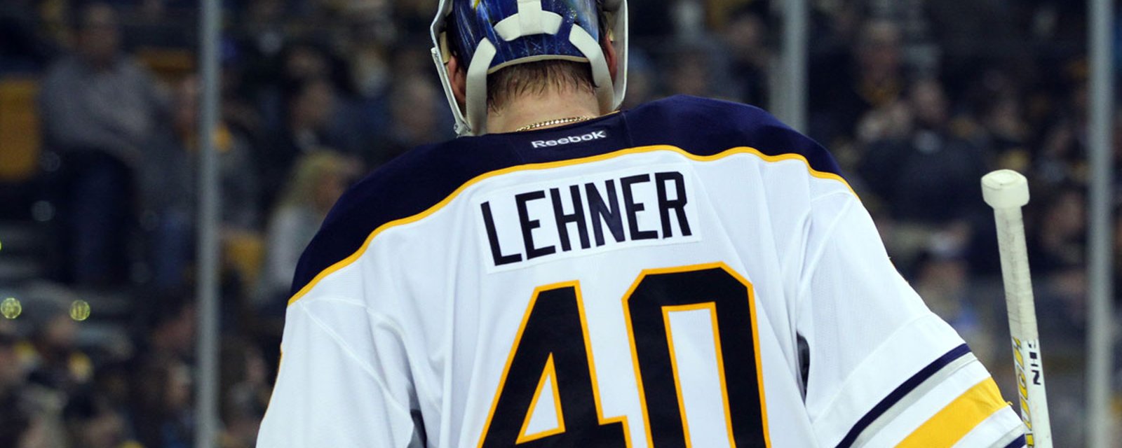 Breaking: Lehner needs stitches after getting puck to the face in practice 