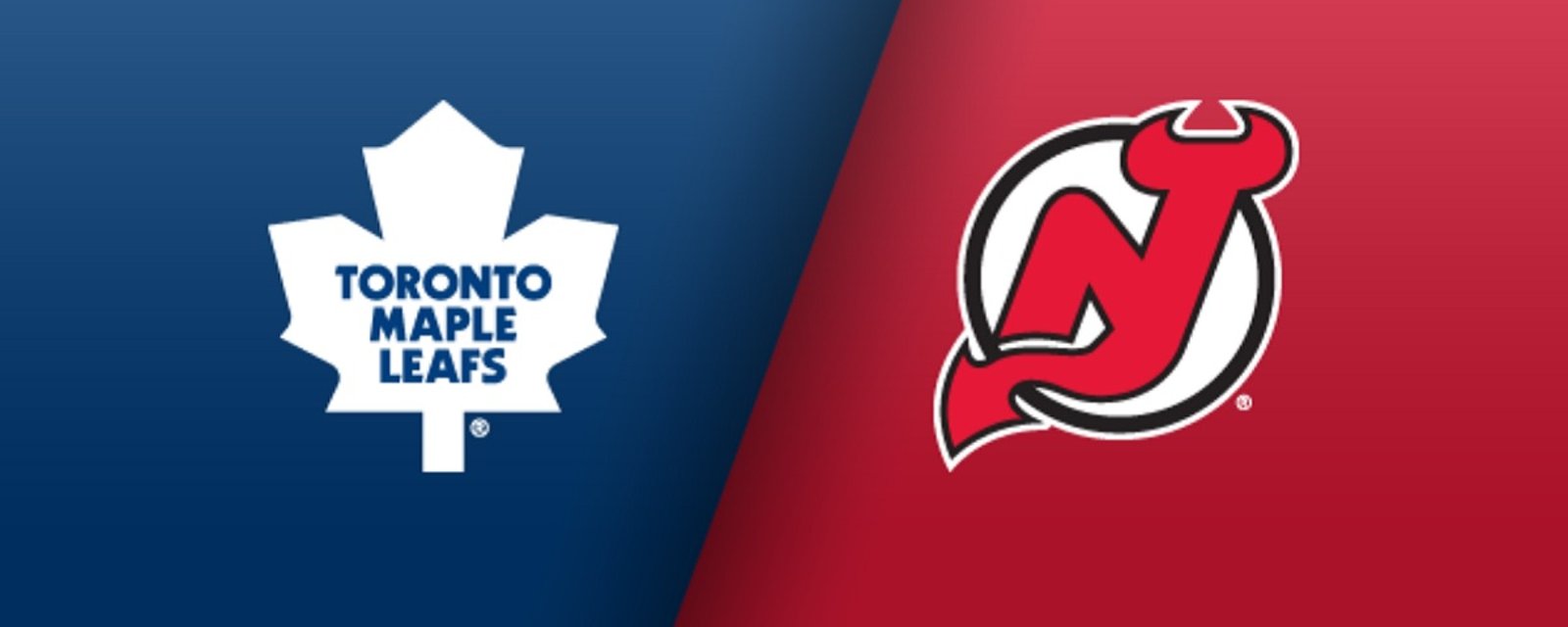 Devils pair up their two young stars ahead of match up against Toronto.