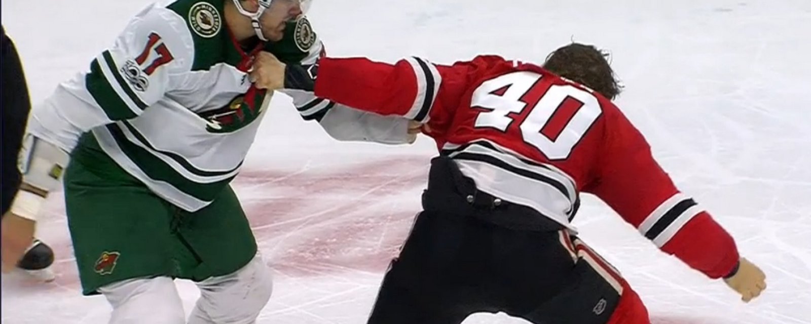 Your replay: Hayden lands the biggest punch of the NHL season!