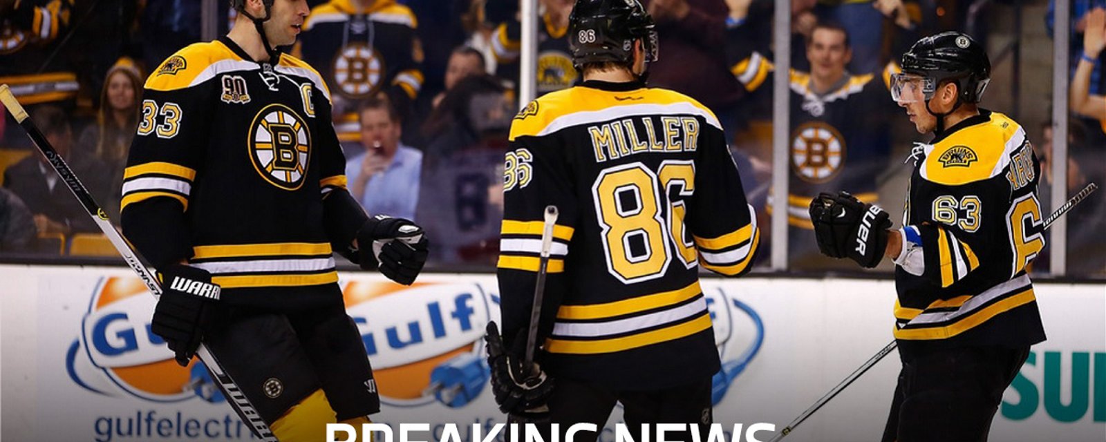 Breaking: Bruins veteran injured at practice on Friday.