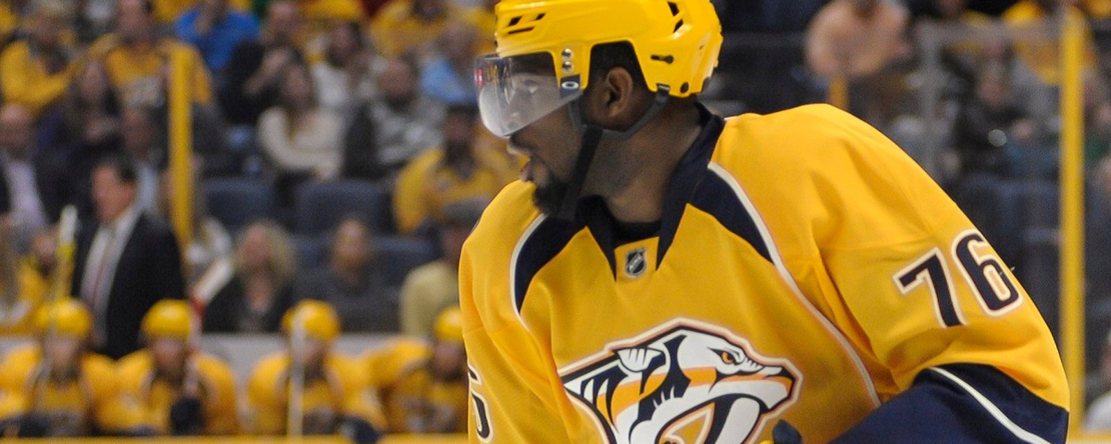 Breaking: P.K. Subban sets an example for all the anthem protestors.