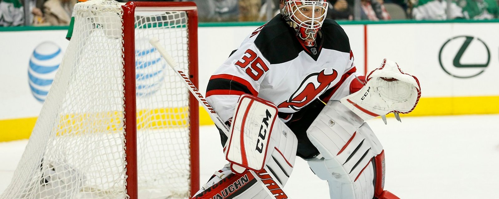 Breaking: Cory Schneider injured on Thursday, will not finish the game.
