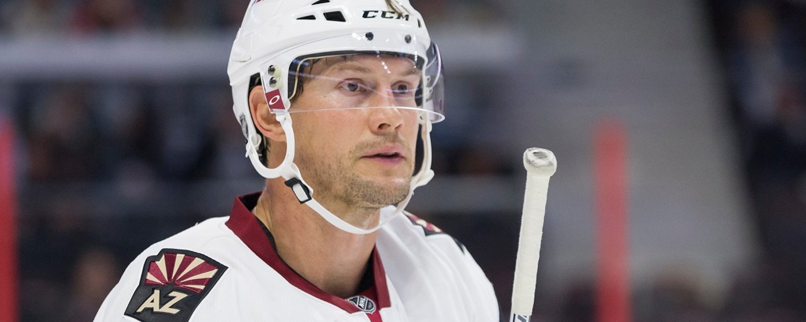 Shane Doan officially back within the ranks of the National Hockey League.