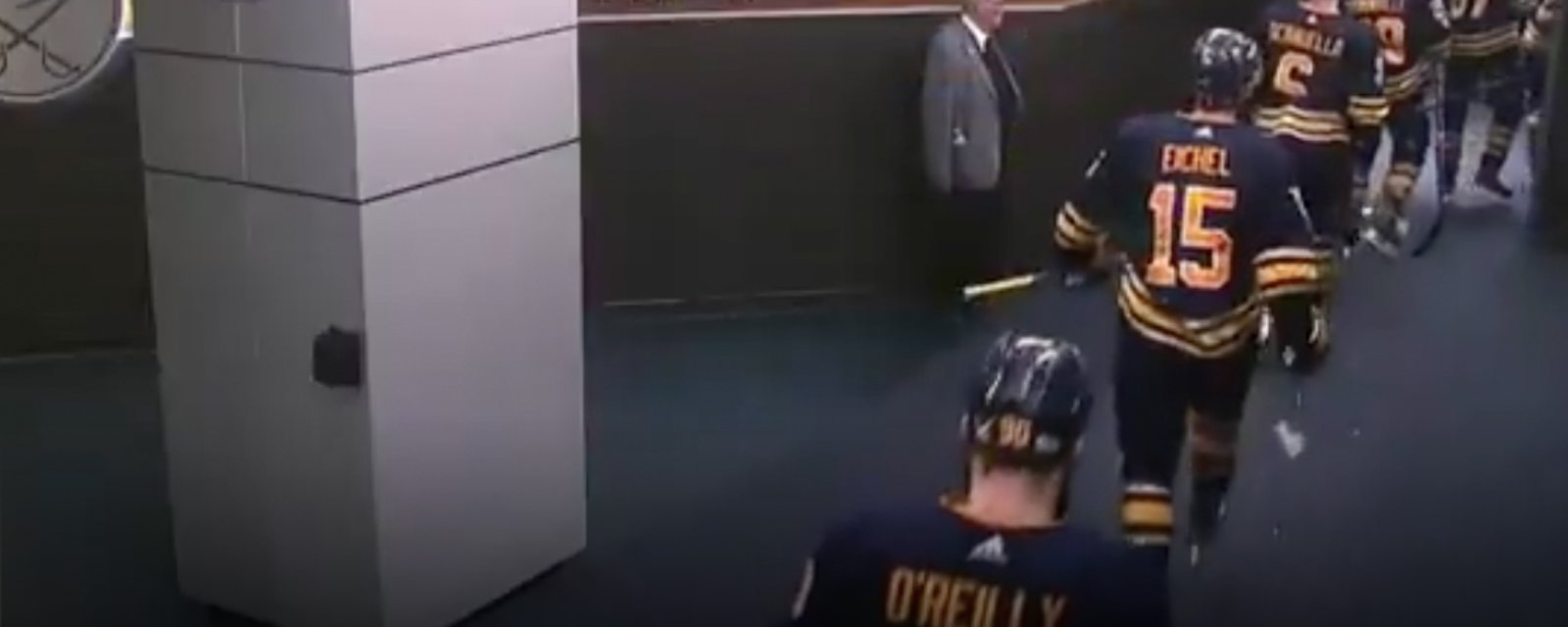 Video: Eichel unleashes his fury after loss to Sharks